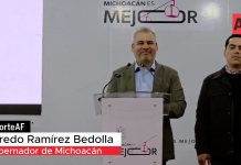 Raúl Meza fue liberado y continuará su proceso penal en libertad: Bedolla