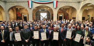 Reconocen a nivel nacional labor y trayectoria de 8 ingenieros topógrafos vinculados a la Universidad de Colima
