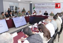 Harfuch y Bedolla encabezan reunión de seguridad en Uruapan; revisan operativo y caso Manzo