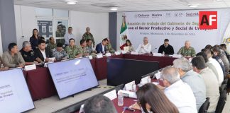 Harfuch y Bedolla encabezan reunión de seguridad en Uruapan; revisan operativo y caso Manzo