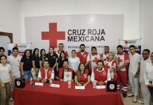 Memo Woodward entrega importante donativo a Cruz Roja