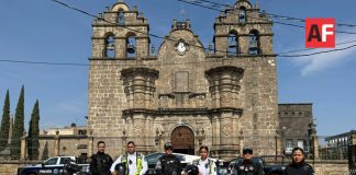 Policía Estatal de Jalisco implemento operativo especial en el Santuario de Guadalupe de Guadalajara