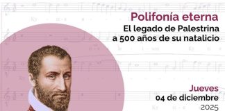 Rendirán homenaje a Palestrina a 500 años de su natalicio, en la Pinacoteca Universitaria