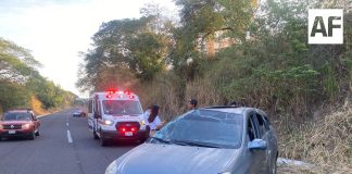 CRUM atiende volcadura sin lesionados de gravedad en la autopista Guadalajara–Colima