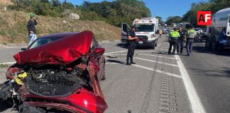 Atiende Protección Civil Cuauhtémoc accidente en la autopista Guadalajara–Colima