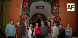 Indira Vizcaíno inaugura el ‘Bosque Navideño’ en el Parque Regional de Colima