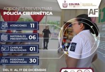 SSP: Policía Cibernética de Colima brinda 11 atenciones especializadas en delitos digitales, durante la semana