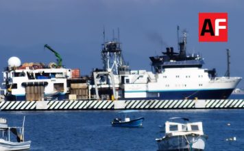 Buque científico RV Marcus Langseth arriba a Manzanillo