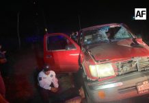 Camioneta impacta a un caballo en el Libramiento Los Limones; atienden CRUM y UEPC Colima a dos lesionados