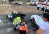 Colisión entre motociclistas en la Avenida Tecnológico deja dos lesionados de gravedad