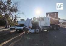 UEPC Colima alerta por accidente de camión de carga en el Libramiento Sur; provoca obstrucción vial