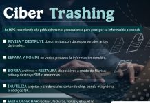 SSPC advierte por riesgos de “trashing” y emite recomendaciones para evitar fraudes y robo de datos