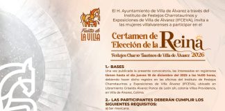 Emiten Convocatoria para Elección de Reina de los Festejos Charrotaurinos VdeA 2026