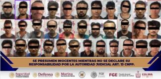 Policía Estatal implementa ‘Operación Coliman’ con 35 detenidos y aseguramientos relevantes