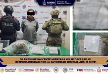 Policía Estatal de Colima detiene a masculino por delitos contra la salud, en Manzanillo