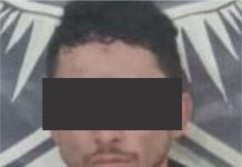 Infraganti, detienen policías de la Villa a masculino que robaba un comercio