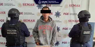 Detienen a sujeto en Colima por violencia intrafamiliar y posesión de arma de fuego