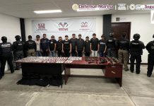 En Chiapas, autoridades federales y estatales detienen a 12 personas vinculadas a un grupo delictivo