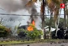 Explosión por ataque a Policía Comunitaria deja un muerto y 10 heridos en Coahuayana
