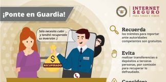 Alerta Guardia Nacional sobre fraude de «recuperación de inversiones»