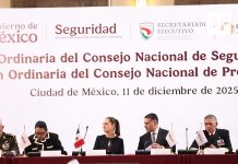 García Harfuch destaca avances en protección civil y liderazgo de Sheinbaum durante la VIII Sesión del Consejo Nacional