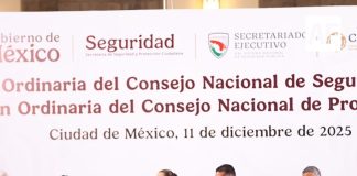 García Harfuch destaca avances en protección civil y liderazgo de Sheinbaum durante la VIII Sesión del Consejo Nacional