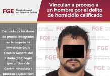 Vinculan a proceso a un hombre por el delito de homicidio calificado