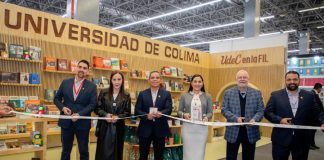 Indira Vizcaíno acude a la FIL Guadalajara y reconoce labor de la UdeC