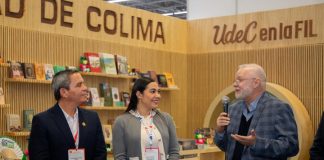 Indira Vizcaíno acude a la FIL Guadalajara y reconoce labor de la UdeC