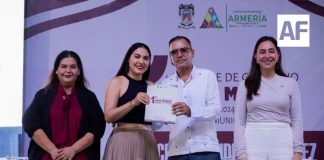 En coordinación, los tres órdenes de gobierno trabajamos para devolver la esperanza a las y los armeritenses: Indira Vizcaíno