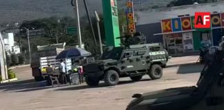 Militares y Fuerza Aérea realizan operativo en Tonaya, Jalisco