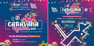 Invita Tey a presenciar la Caravana Navideña