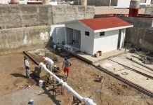 Obra de “El Cuajiote” cuenta con 70% de avance físico