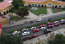 Por la temporada decembrina, la Policía Vial Estatal implementa operativos en tianguis y centros comerciales de la ZMG