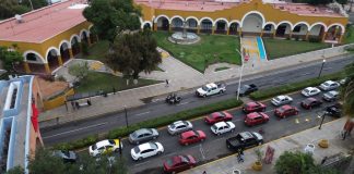 Por la temporada decembrina, la Policía Vial Estatal implementa operativos en tianguis y centros comerciales de la ZMG