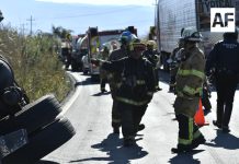UEPCB de Jalisco atiende volcadura de pipa con ácido nítrico en la carretera Guadalajara–Colima