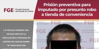Prisión preventiva para imputado por presunto robo a tienda de conveniencia