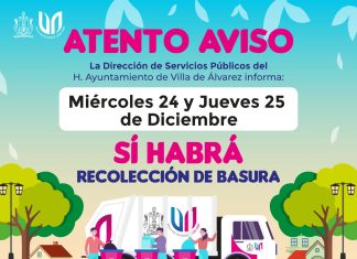 En la Villa sí habrá recolección de basura el 24 y 25 de diciembre