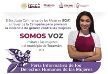 ICM acercará Feria de los Derechos Humanos de las Mujeres a la comunidad de Santa Rosa, en Tecomán