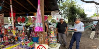 Ayuntamiento de Colima autoriza venta temporal de pirotecnia bajo medidas de seguridad