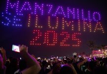 Subsectur: 175 mil personas disfrutaron ‘Manzanillo se Ilumina’ para recibir el año; UEPC Colima reporta saldo blanco