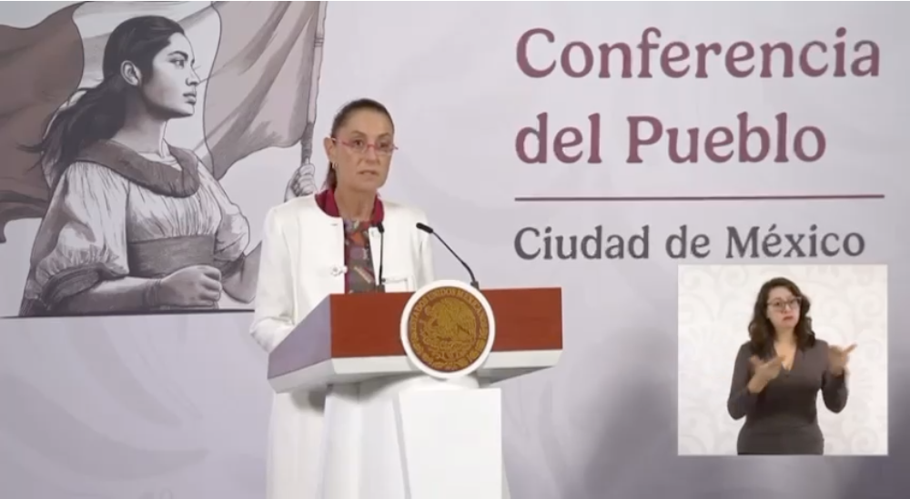 Claudia Sheinbaum sobre Trump y Maduro