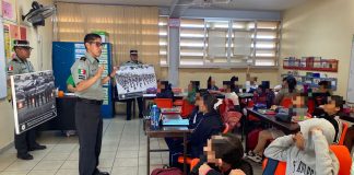 Guardia Nacional impulsa cultura de igualdad en escuelas de Cuauhtémoc, Colima