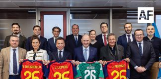 Jalisco reafirma lazos de amistad con la Real Federación Española, en gira por Madrid