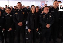 Laura Imelda celebró el día del Policía entregando ascensos y reconocimientos en Tlaquepaque
