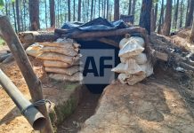 Operativos en Michoacán dejan cuatro detenidos y el desmantelamiento de campamentos delictivos