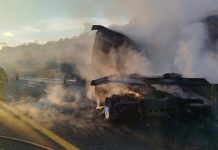 Fatal choque entre dos camiones pesados dejó saldo de una persona muerta en Ocotlán Jalisco