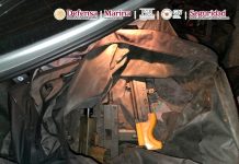 Gabinete de Seguridad Federal asegura arsenal oculto en vehículo abandonado en Tijuana