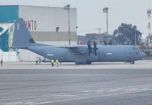 Gabinete de Seguridad aclara presencia de avión Hércules C-130 en el Aeropuerto de Toluca