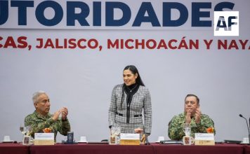 Indira Vizcaíno, autoridades federales y de otros 6 estados dan seguimiento a Estrategia Nacional de Seguridad
